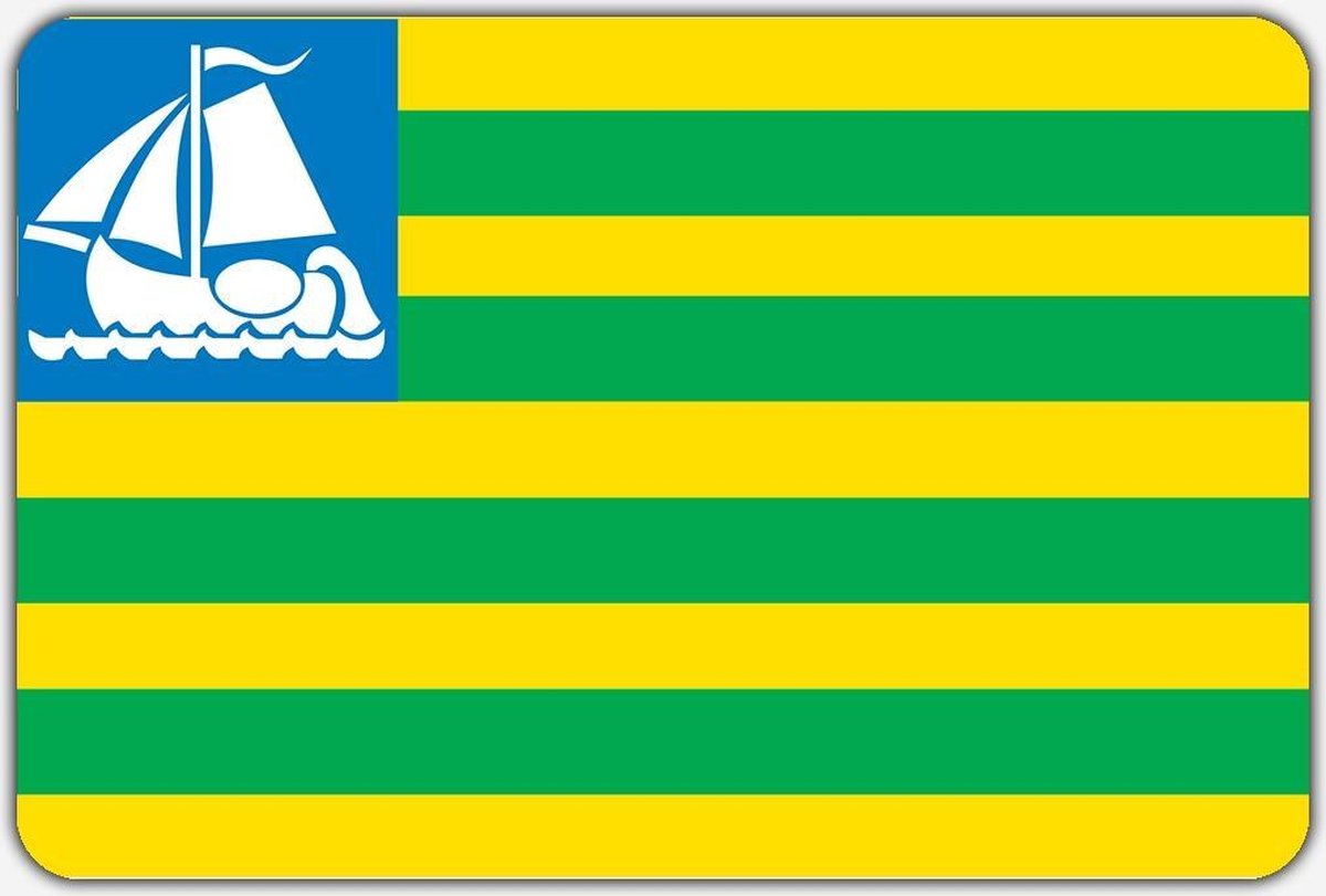 Vlag Middelharnis - 150 x 225 cm - Polyester