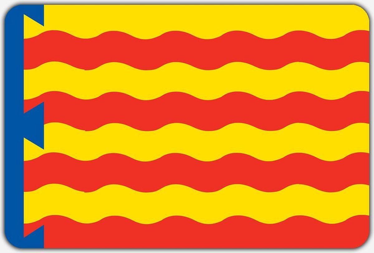 Vlag Nederhorst den Berg - 150 x 225 cm - Polyester