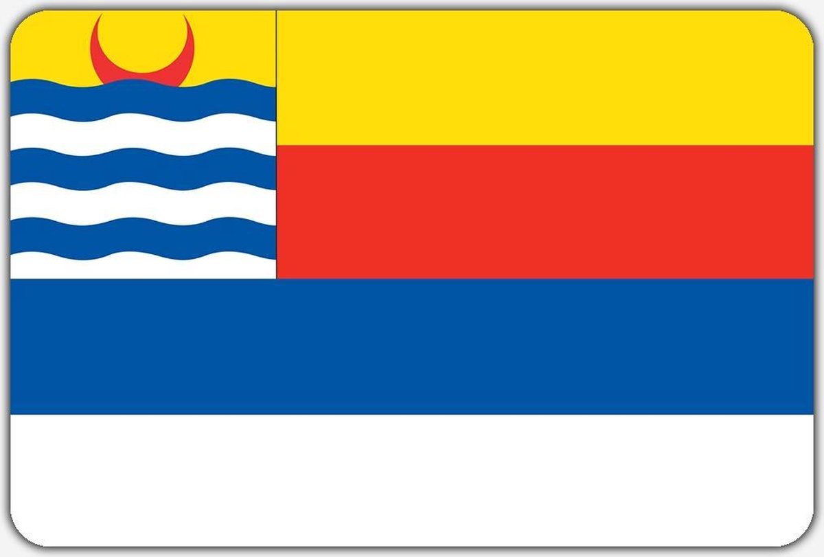 Vlag Nieuw- en Sint Joosland - 200 x 300 cm - Polyester