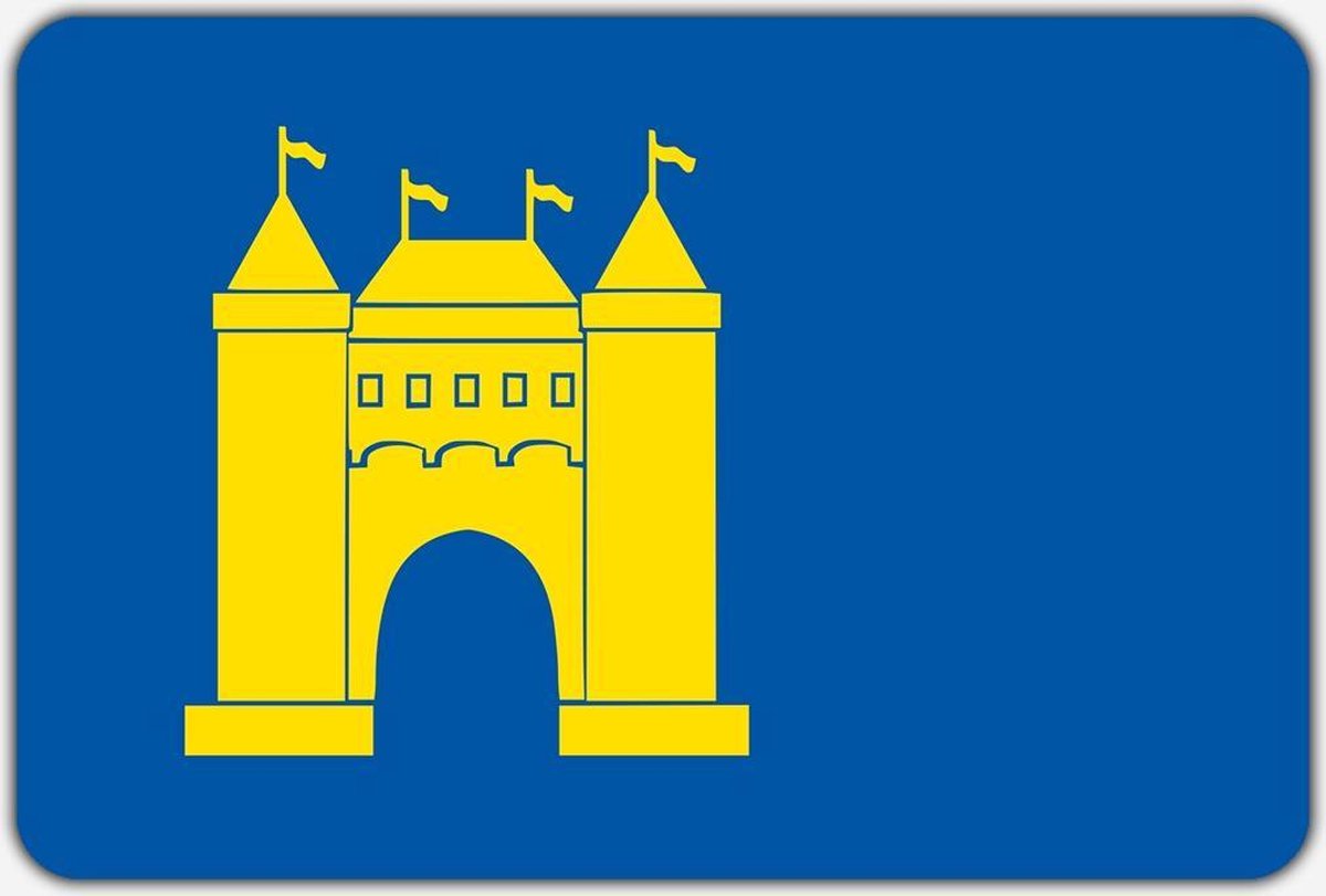 Vlag Nieuwpoort - 200 x 300 cm - Polyester