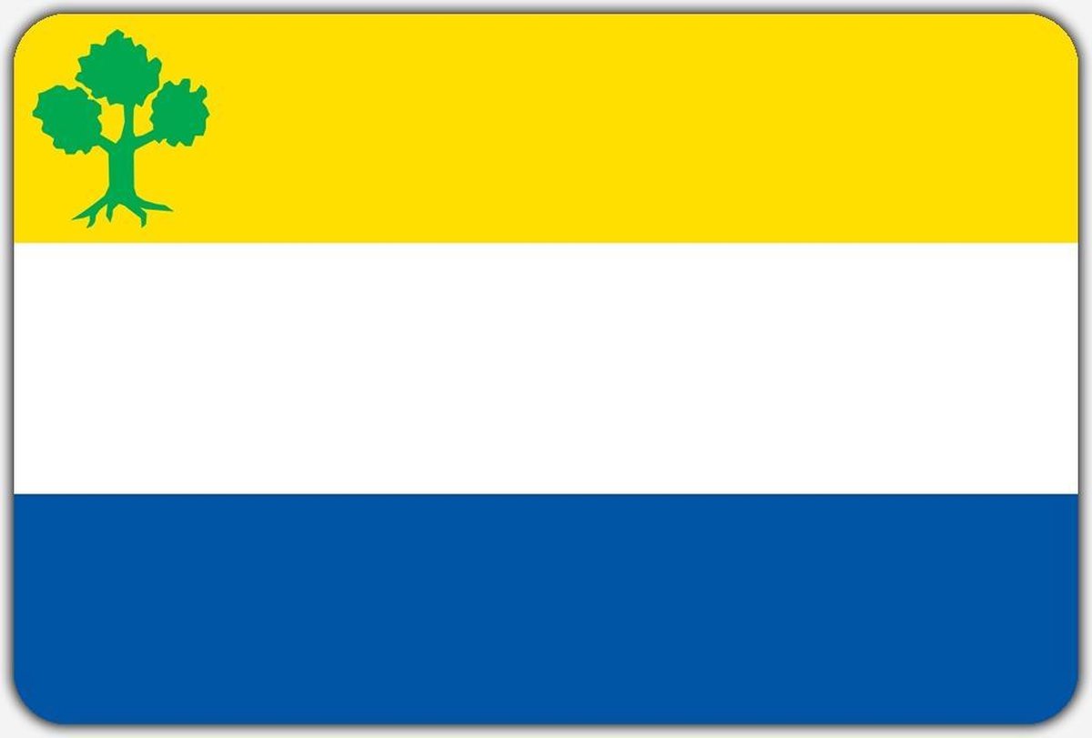 Vlag Nieuwstadt - 150 x 225 cm - Polyester