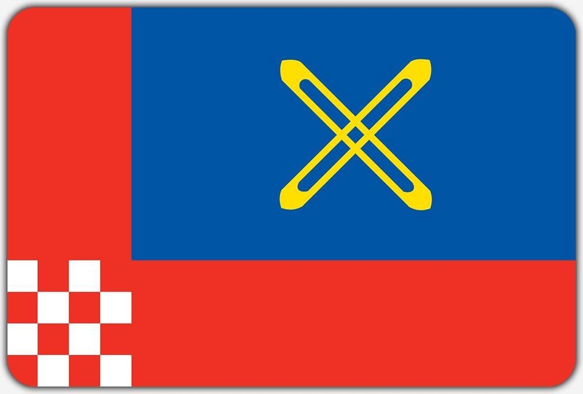 Vlag Nistelrode - 200 x 300 cm - Polyester