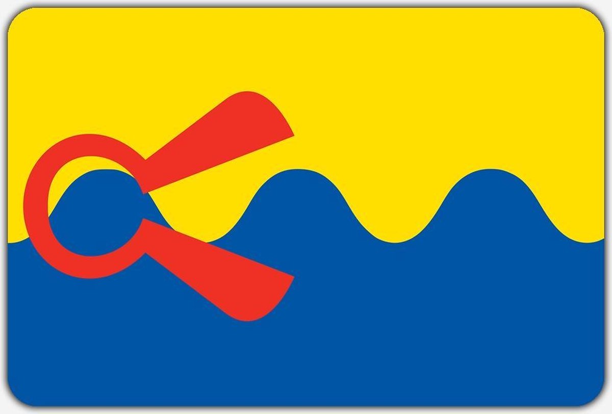 Vlag Oeffelt - 100 x 150 cm - Polyester