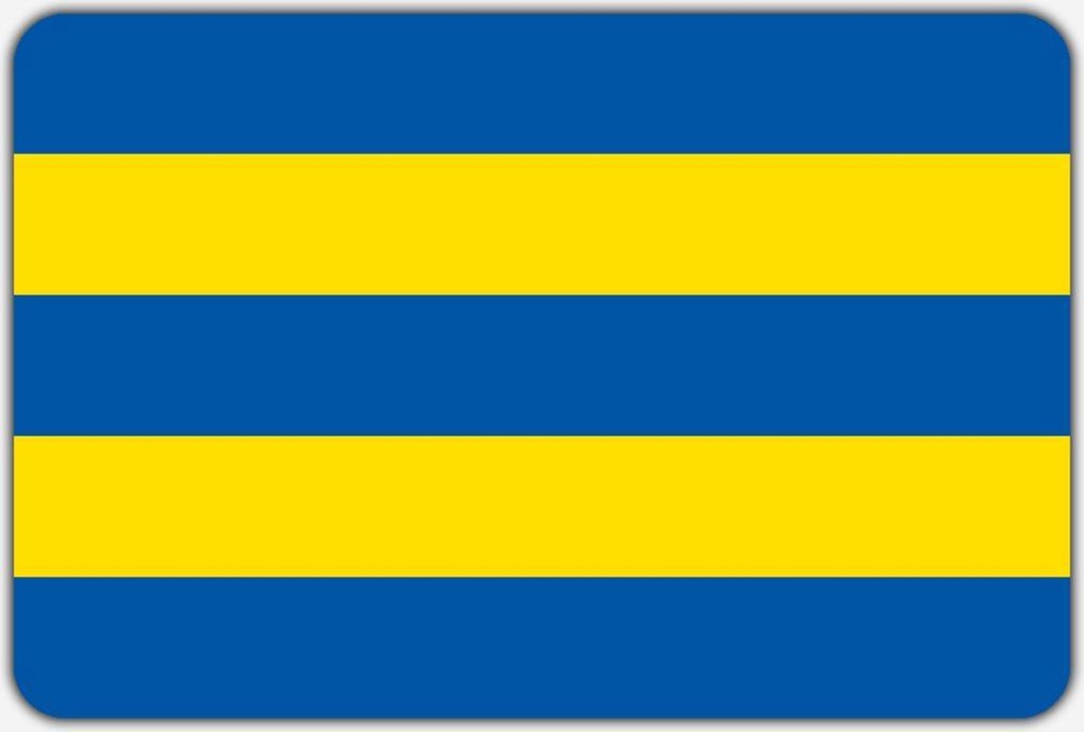 Vlag Oostkapelle - 150 x 225 cm - Polyester