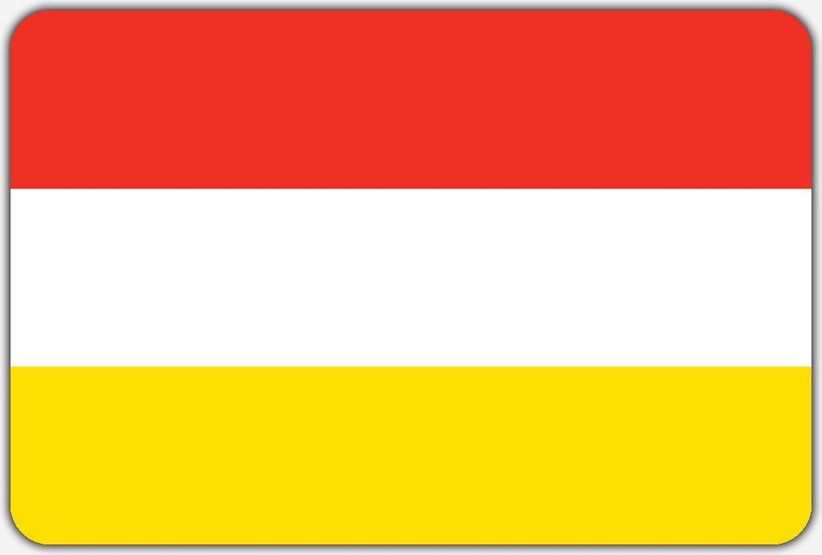 Vlag Oostvoorne - 200 x 300 cm - Polyester