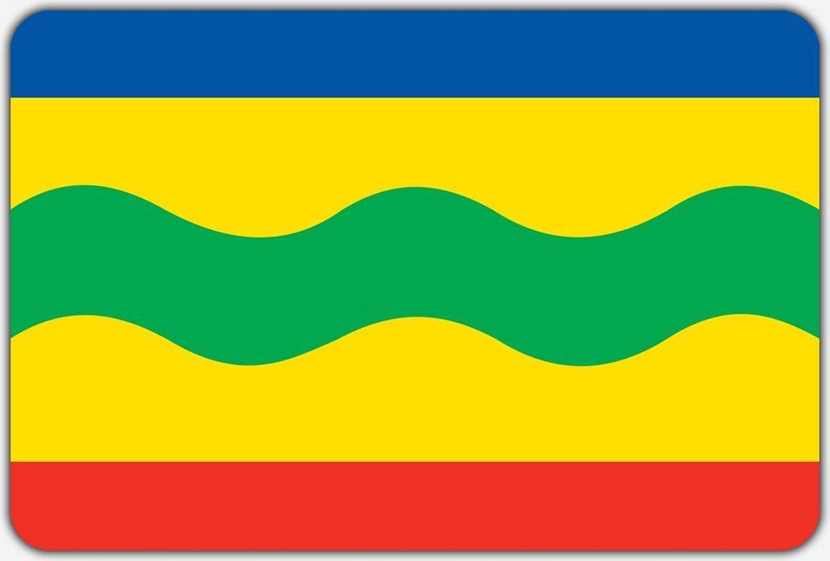 Vlag Ovezande - 150 x 225 cm - Polyester