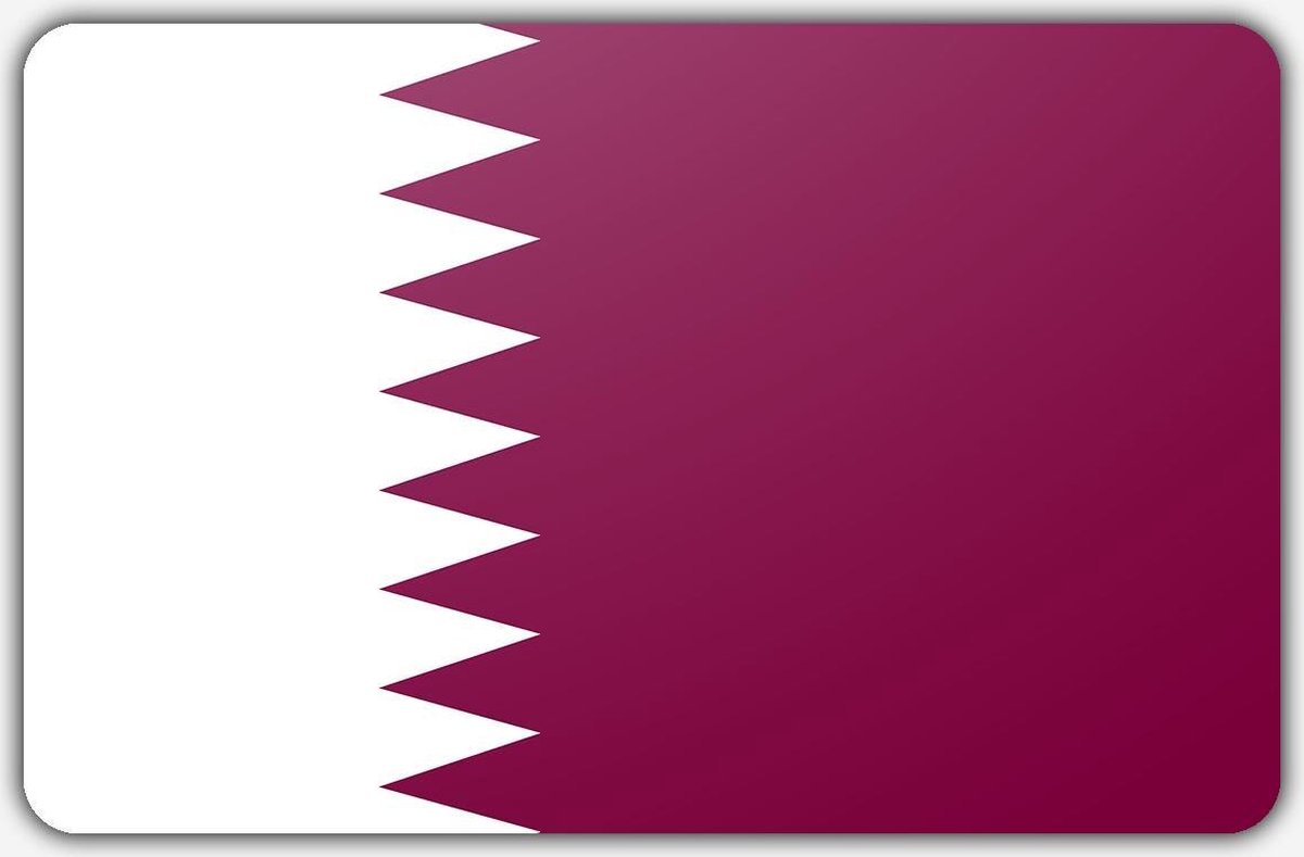 Vlag Qatar - 150 x 225 cm - Polyester