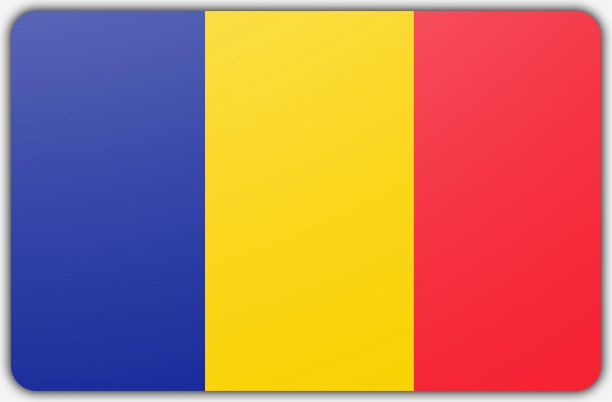 Vlag Roemenië - 150 x 225 cm - Polyester