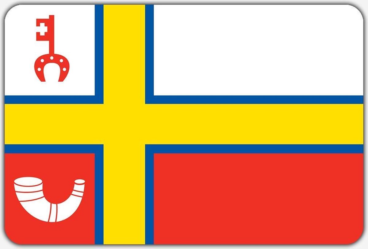 Vlag Roggel - 100 x 150 cm - Polyester