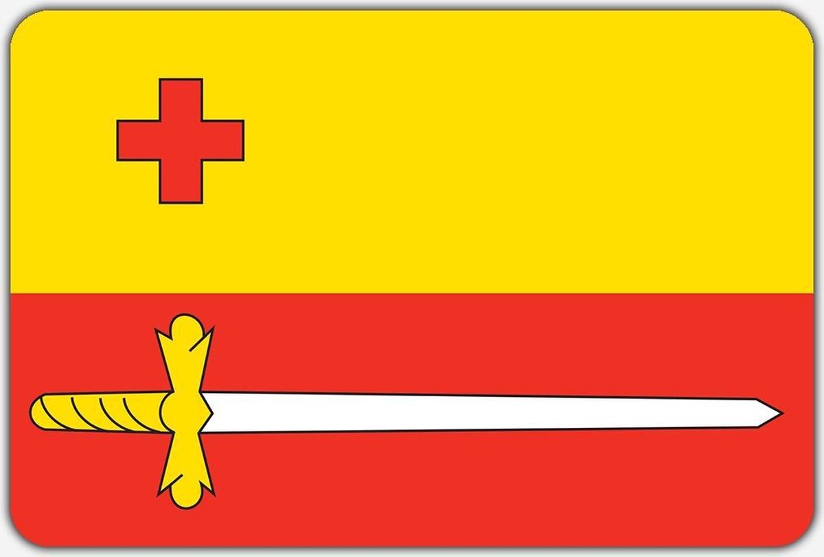 Vlag Rolde - 70 x 100 cm - Polyester