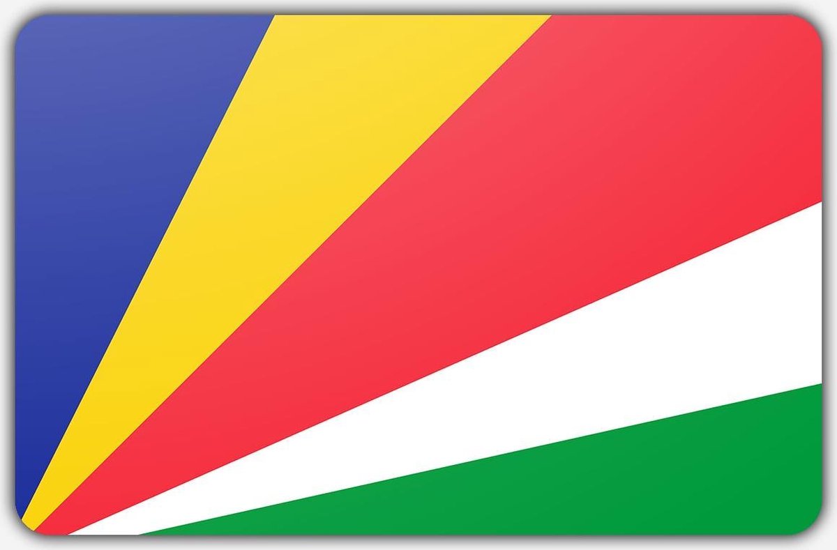 Vlag Seychellen - 200 x 300 cm - Polyester