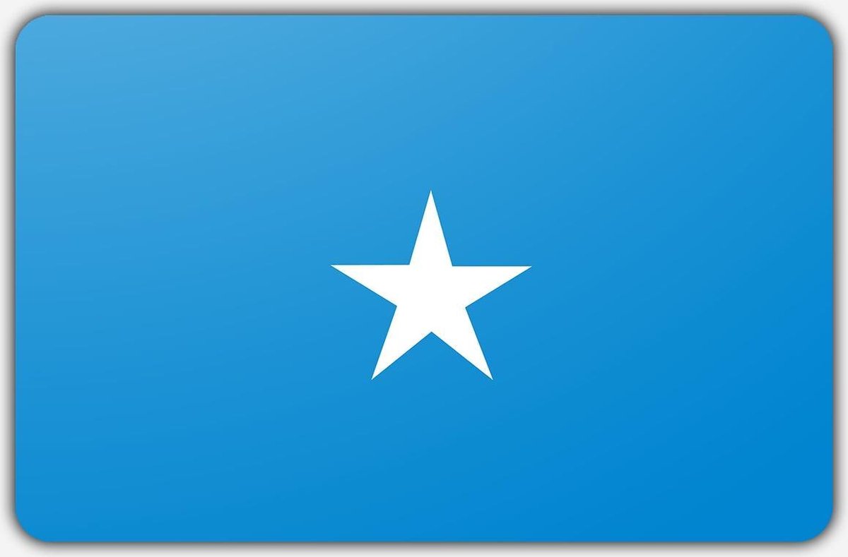 Vlag Somalië - 70 x 100 cm - Polyester