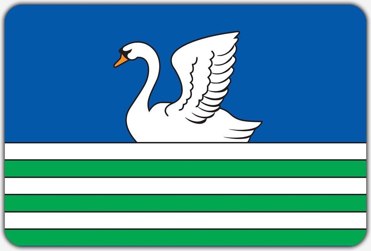 Vlag Stellendam - 100 x 150 cm - Polyester