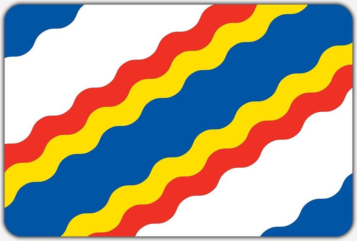 Vlag Ten Boer - 100 x 150 cm - Polyester