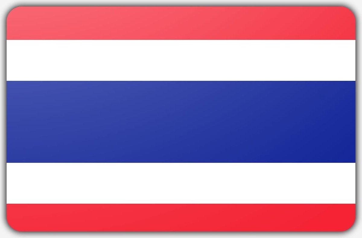 Vlag Thailand - 100 x 150 cm - Polyester