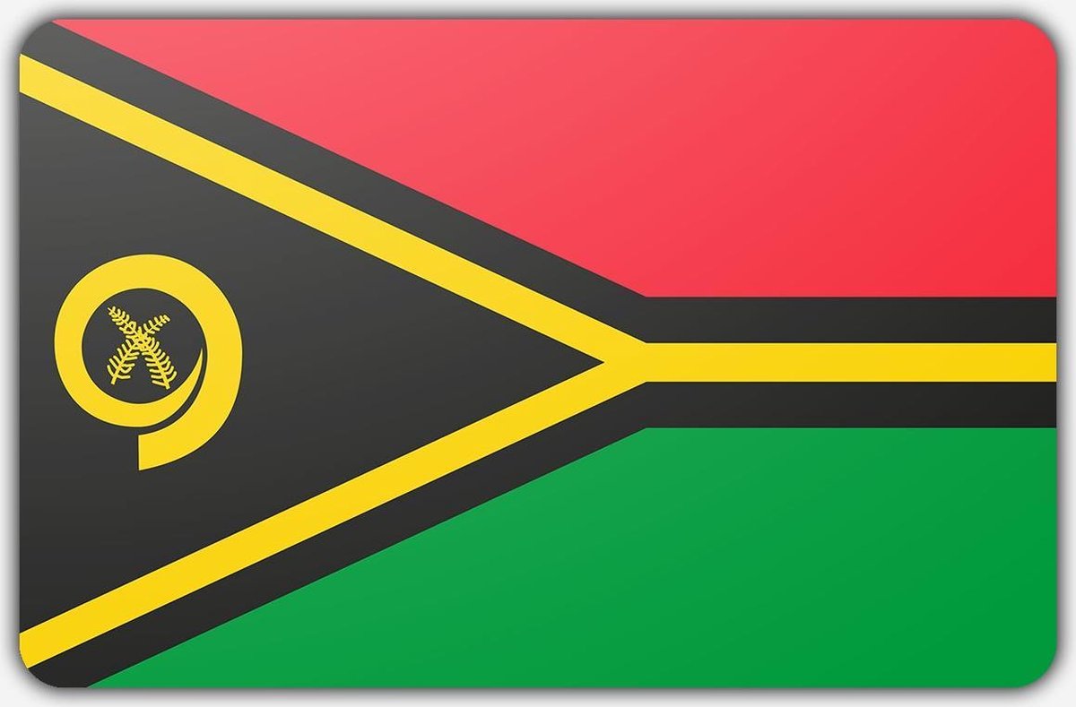 Vlag Vanuatu - 70 x 100 cm - Polyester