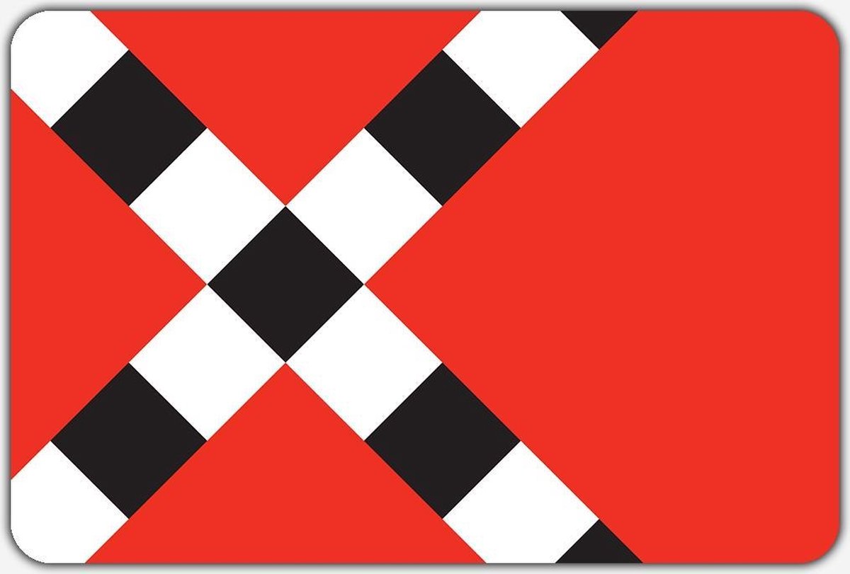 Vlag Veghel - 100 x 150 cm - Polyester