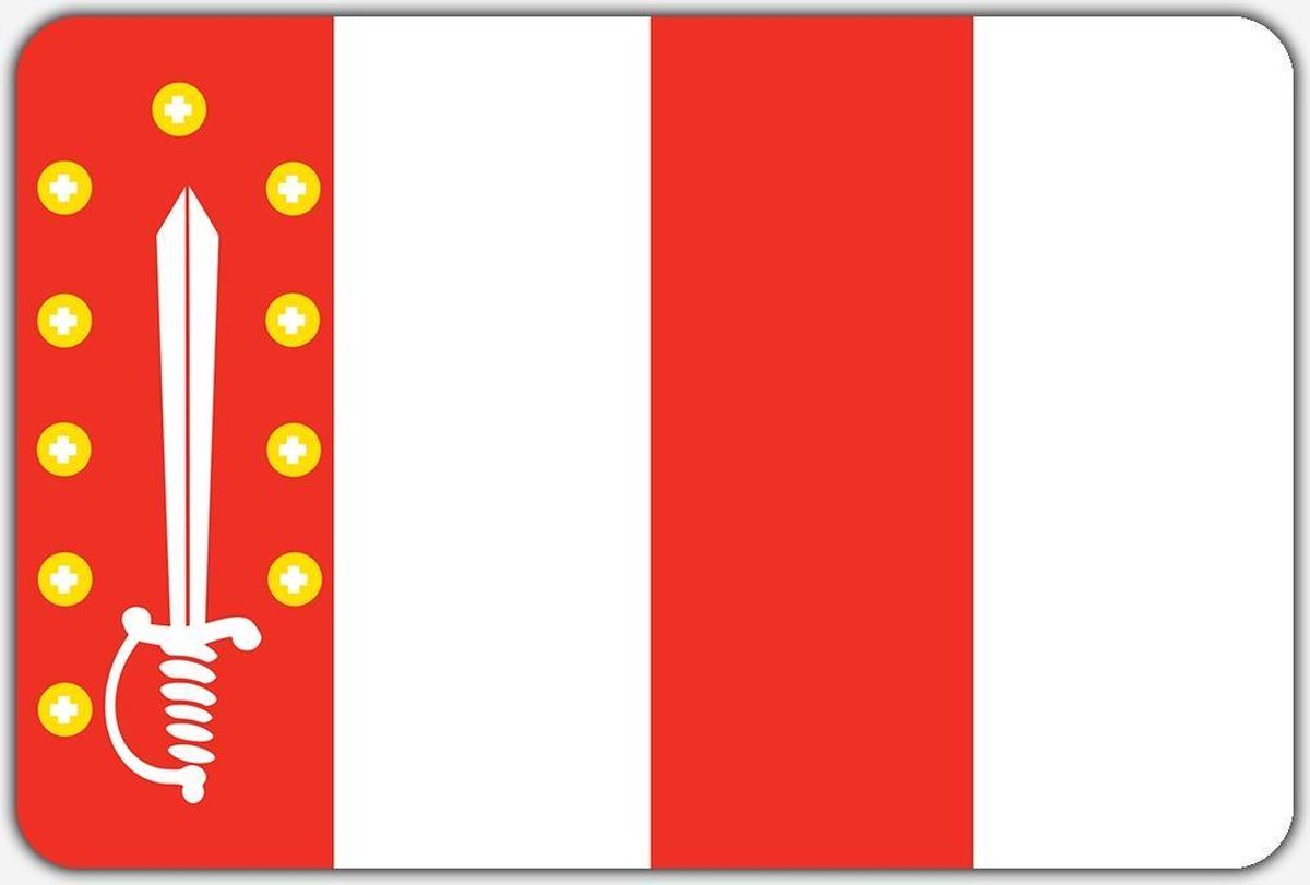 Vlag Vierpolders - 150 x 225 cm - Polyester