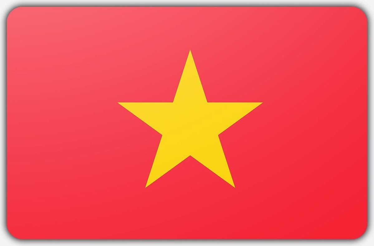 Vlag Vietnam - 150 x 225 cm - Polyester