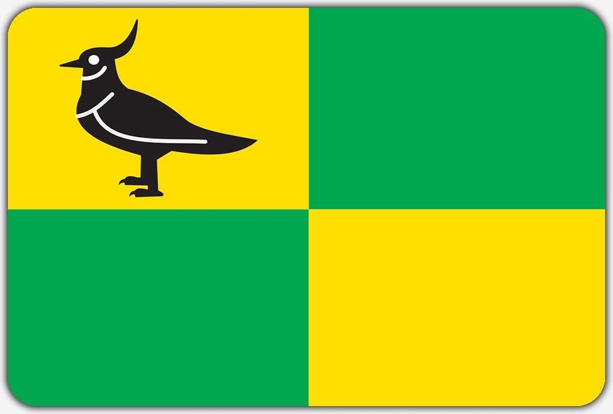 Vlag Vogelwaarde - 150 x 225 cm - Polyester