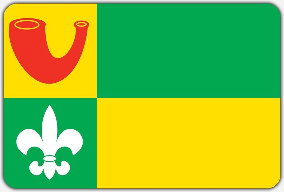 Vlag Wessem - 100 x 150 cm - Polyester