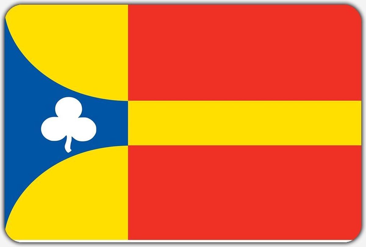 Vlag Wijnjewoude - 100 x 150 cm - Polyester