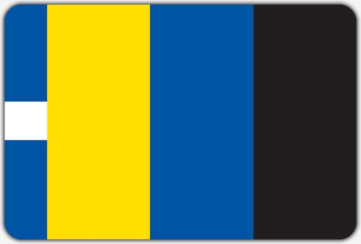 Vlag Witmarsum - 100 x 150 cm - Polyester