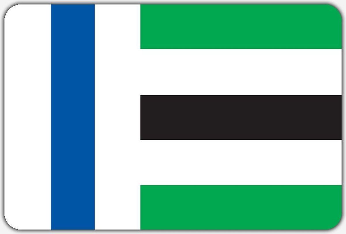 Vlag Zuidland - 100 x 150 cm - Polyester