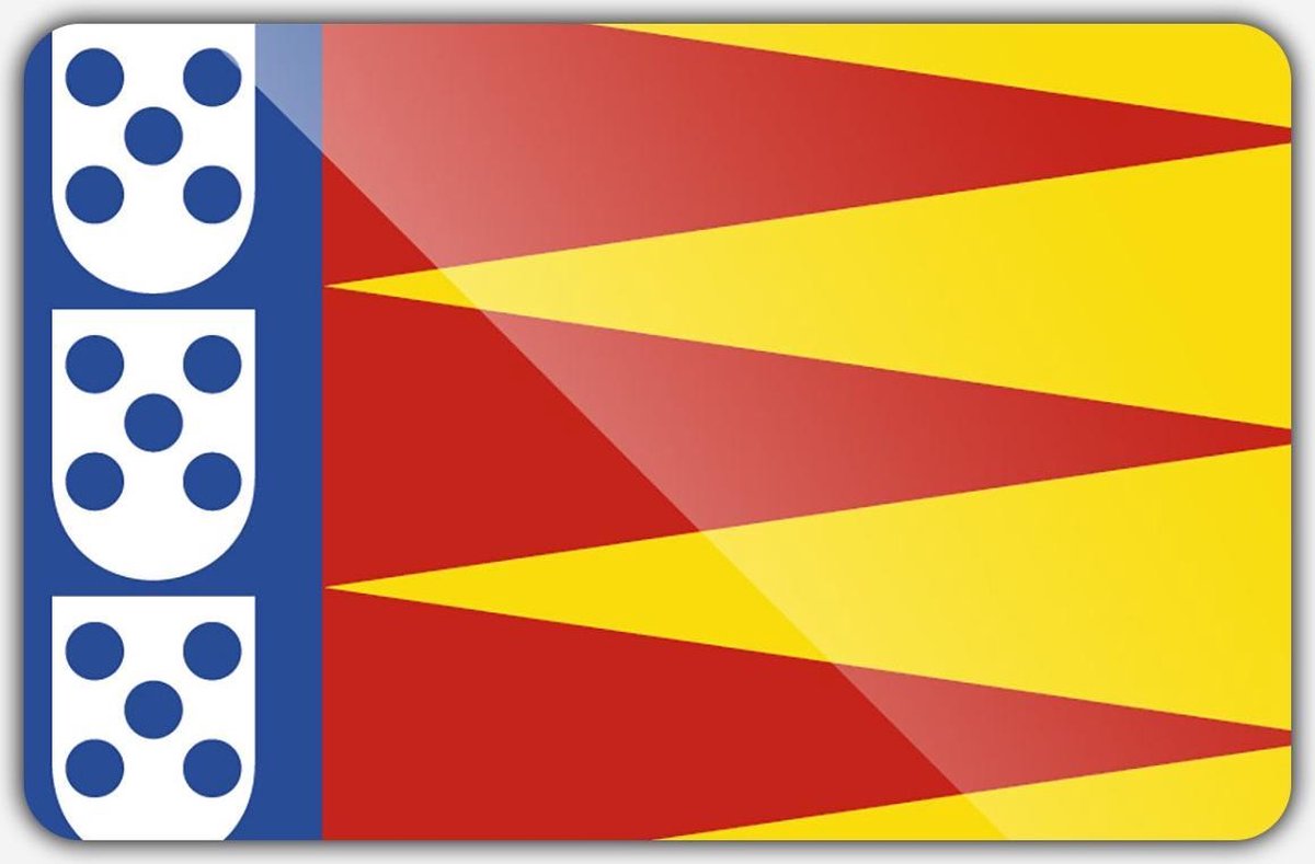 Vlag gemeente Albrandswaard - 100 x 150 cm - Polyester