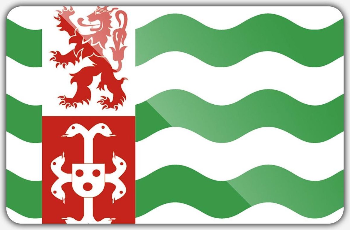 Vlag gemeente Beekdaelen - 150 x 225 cm - Polyester