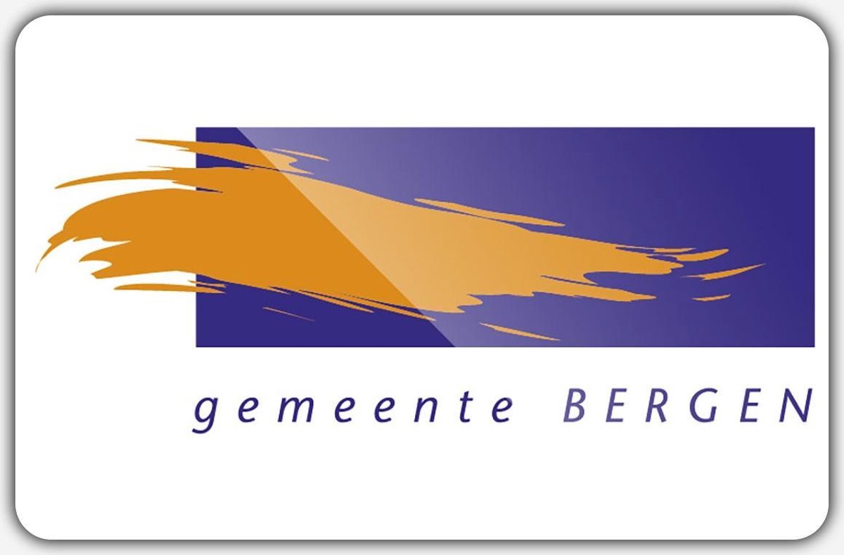 Vlag gemeente Bergen (Noord-holland) - 200 x 300 cm - Polyester