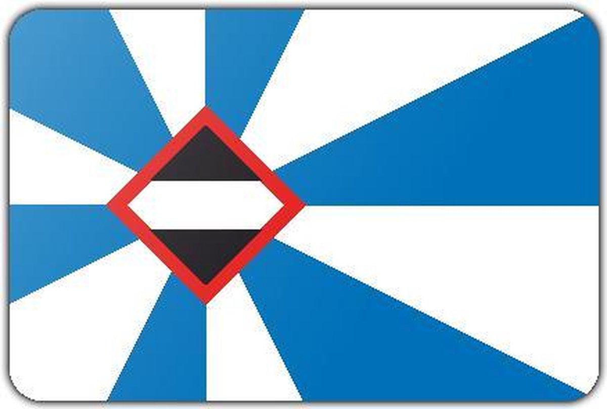 Vlag gemeente Borsele - 100 x 150 cm - Polyester