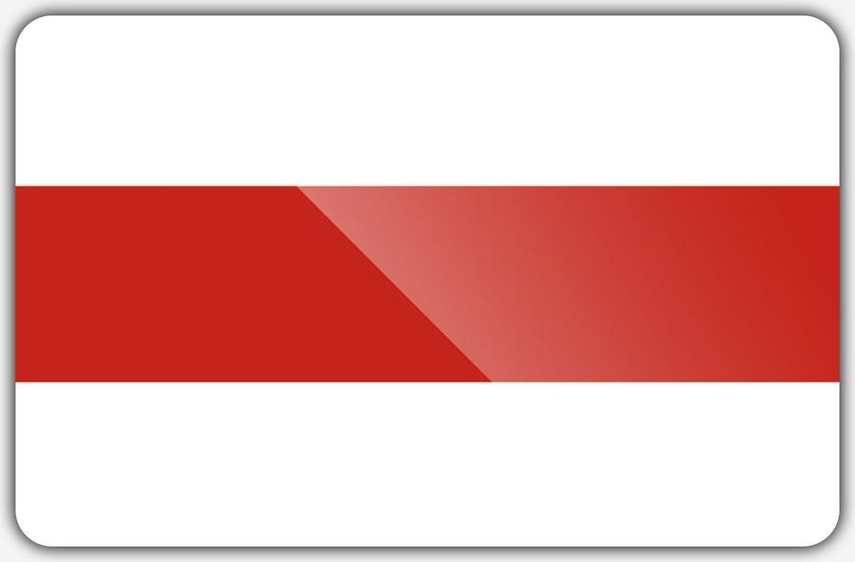 Vlag gemeente Brielle - 100 x 150 cm - Polyester