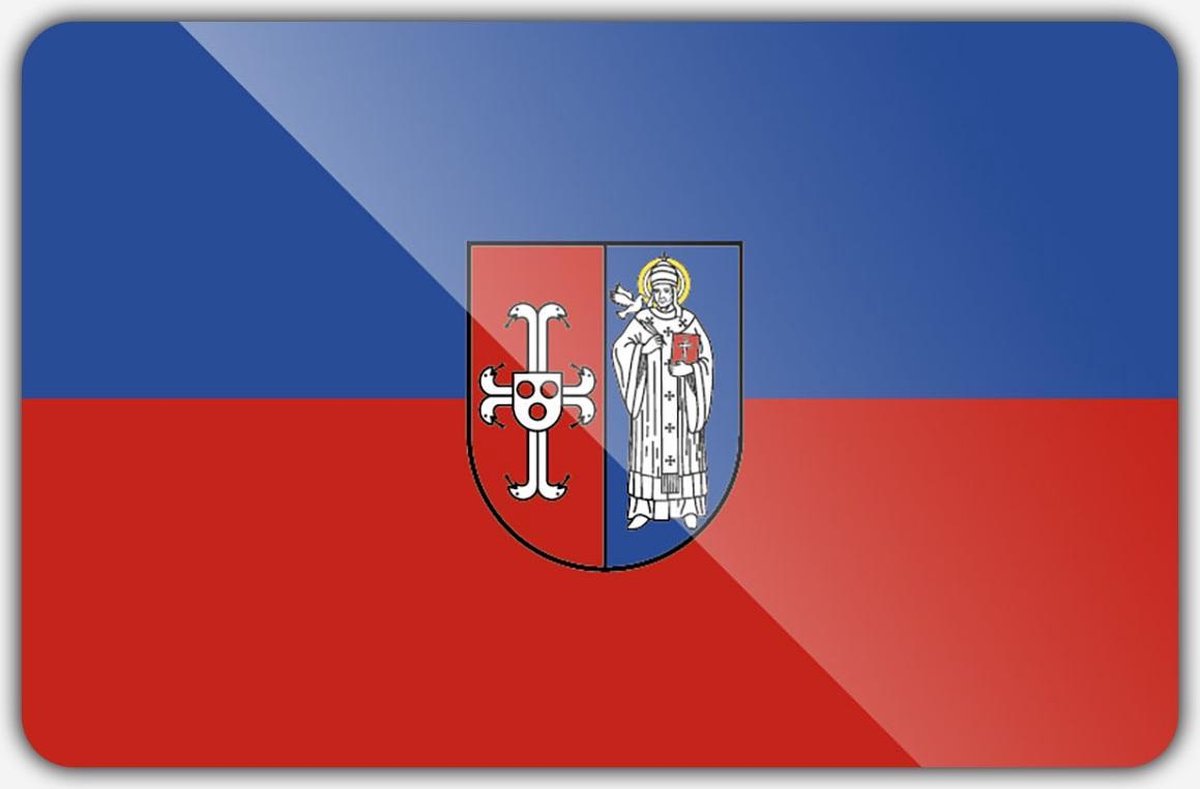 Vlag gemeente Brunssum - 200 x 300 cm - Polyester