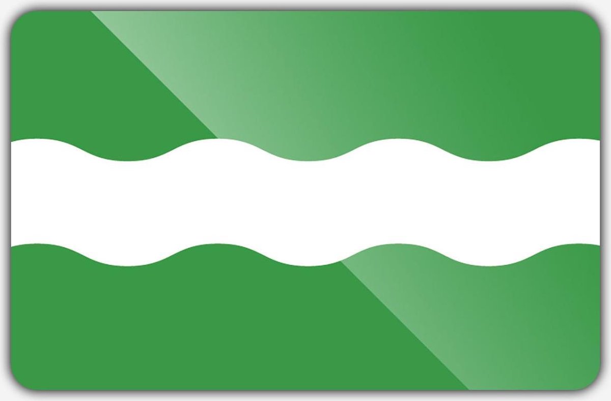 Vlag gemeente Bunnik - 150 x 225 cm - Polyester