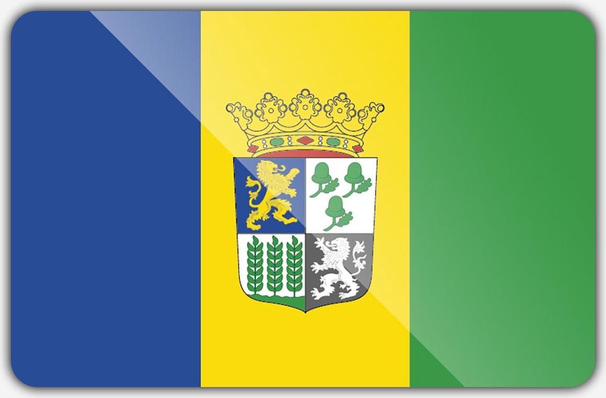 Vlag gemeente Castricum - 100 x 150 cm - Polyester