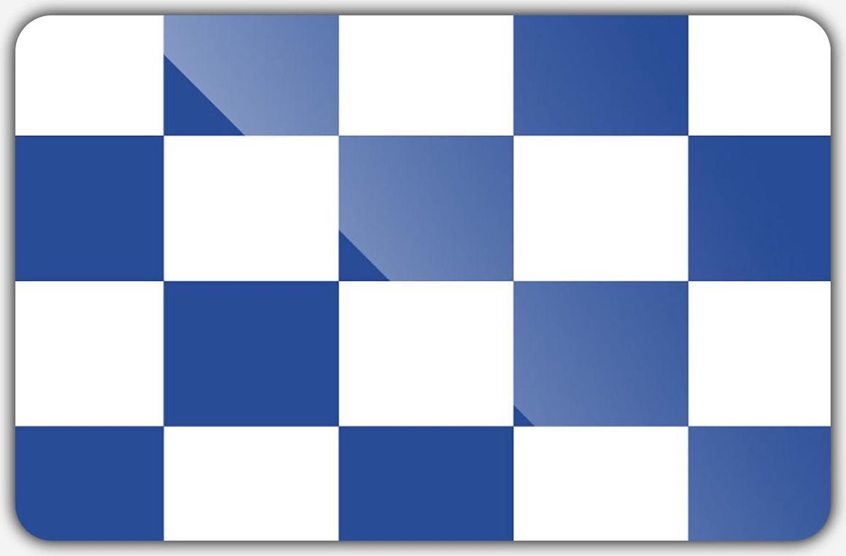 Vlag gemeente Dalfsen - 150 x 225 cm - Polyester