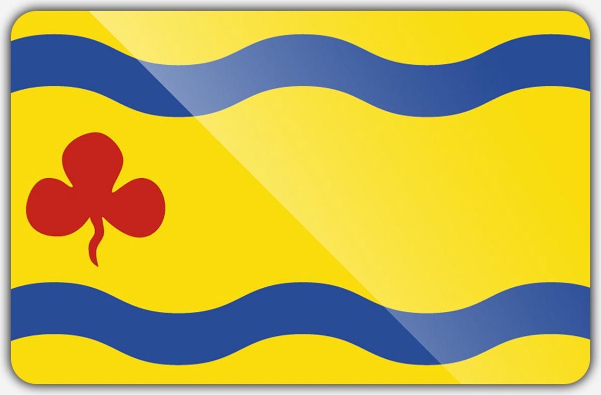 Vlag gemeente Hardenberg - 100 x 150 cm - Polyester