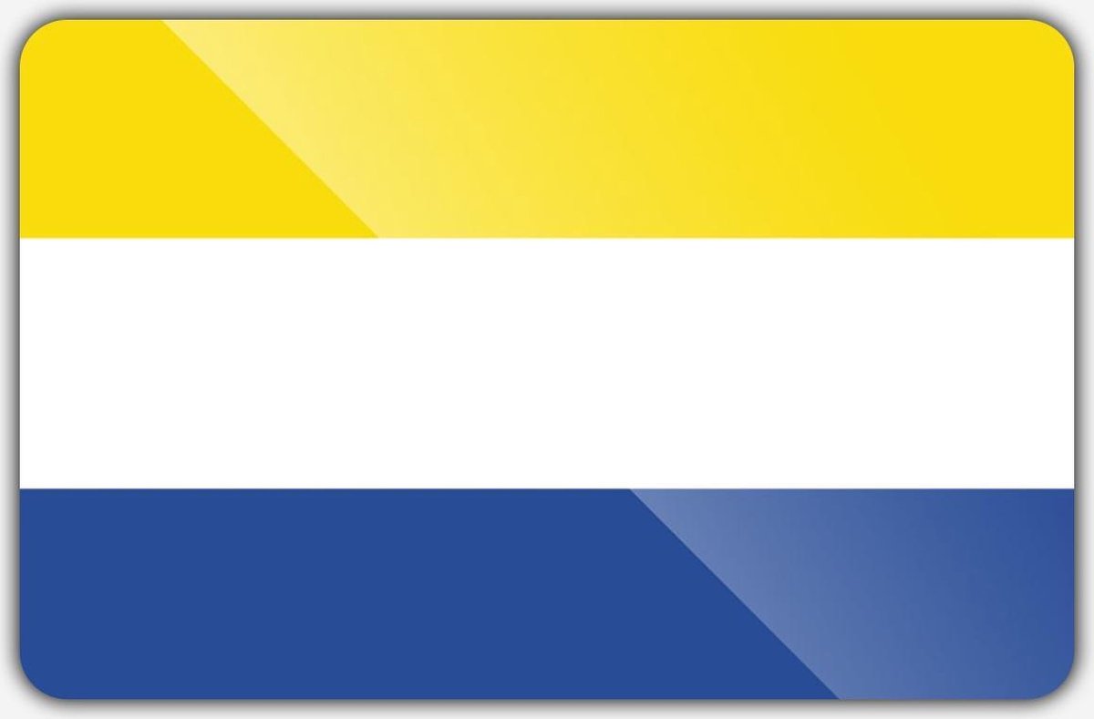 Vlag gemeente Heerhugowaard - 100 x 150 cm - Polyester