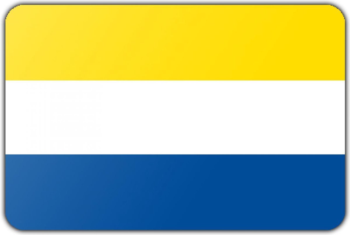 Vlag gemeente Heerhugowaard - 150 x 225 cm - Polyester