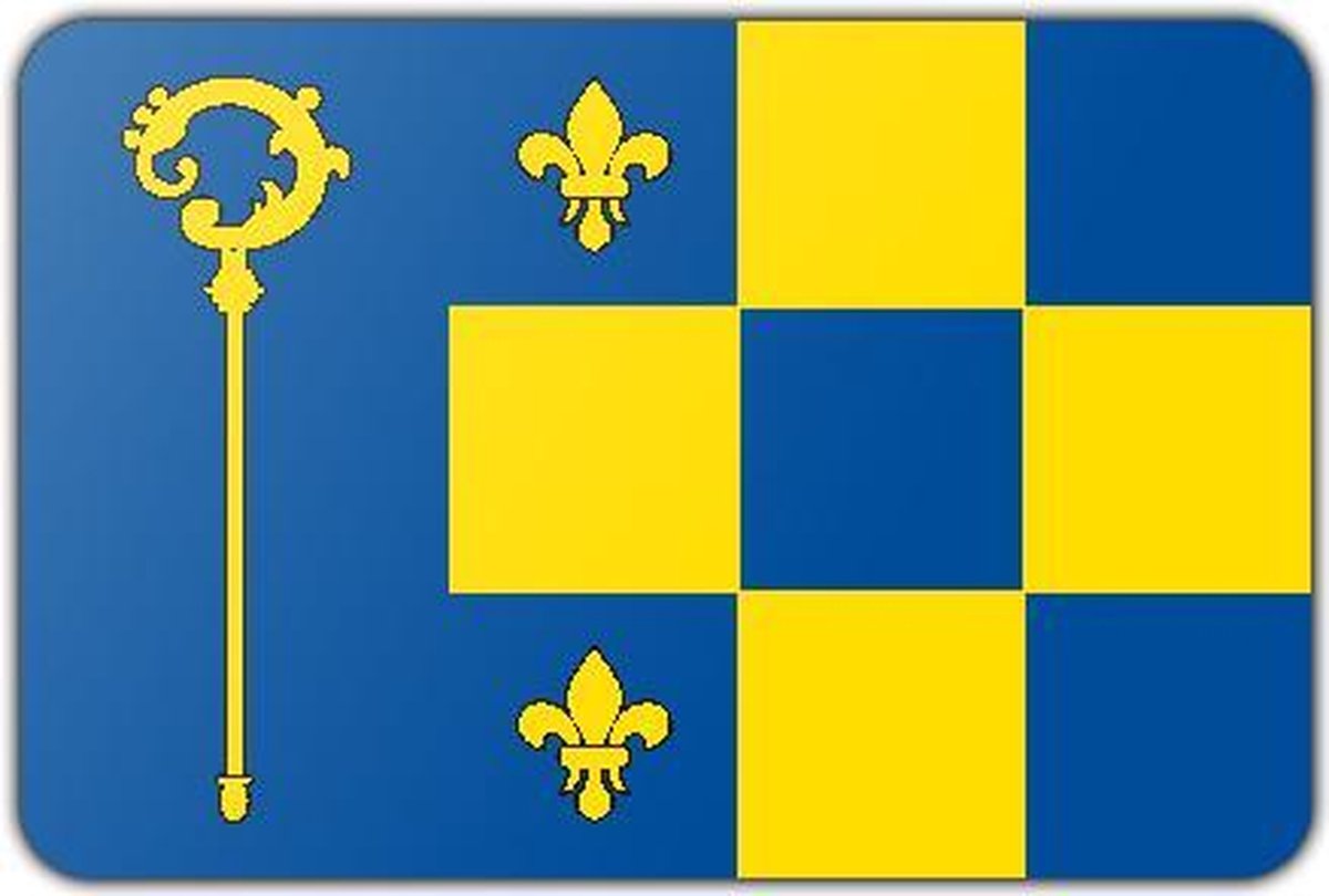 Vlag gemeente Heumen - 100 x 150 cm - Polyester