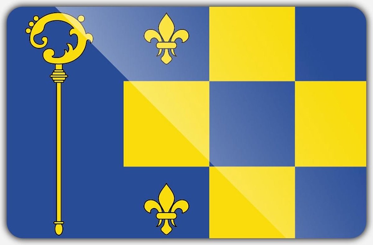 Vlag gemeente Heumen - 150 x 225 cm - Polyester