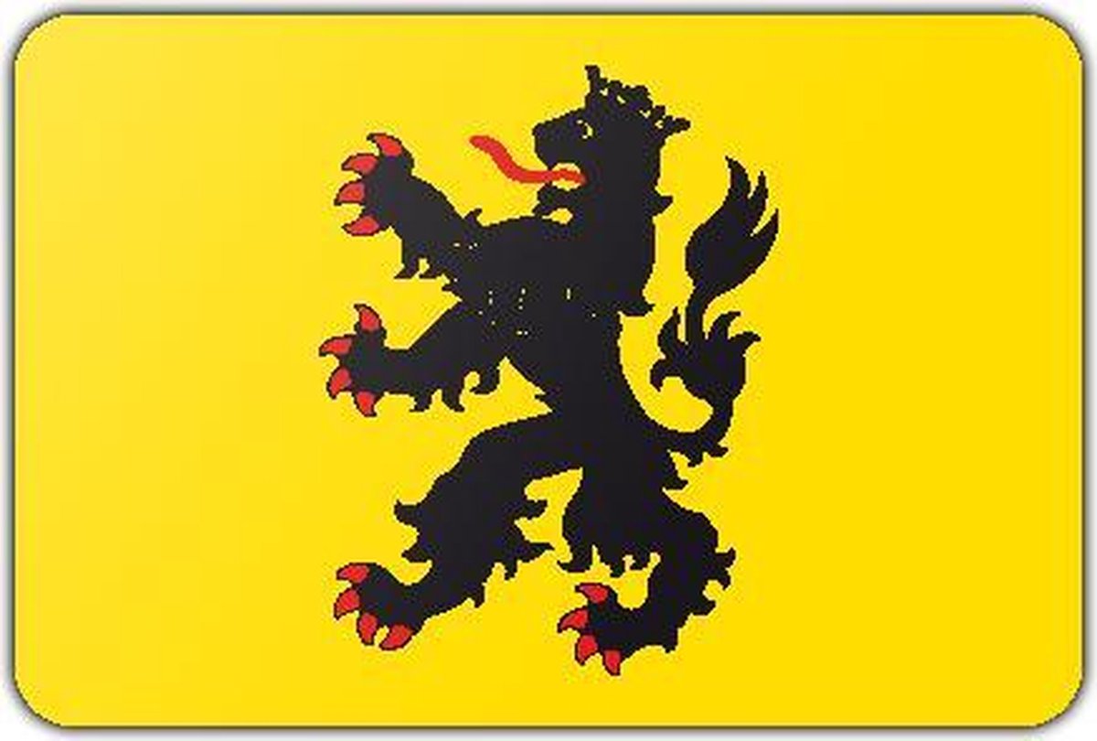 Vlag gemeente Hulst - 70 x 100 cm - Polyester