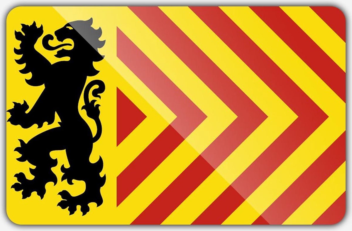 Vlag gemeente Langedijk - 100 x 150 cm - Polyester