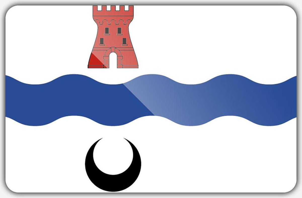 Vlag gemeente Leidschendam-Voorburg - 100 x 150 cm - Polyester