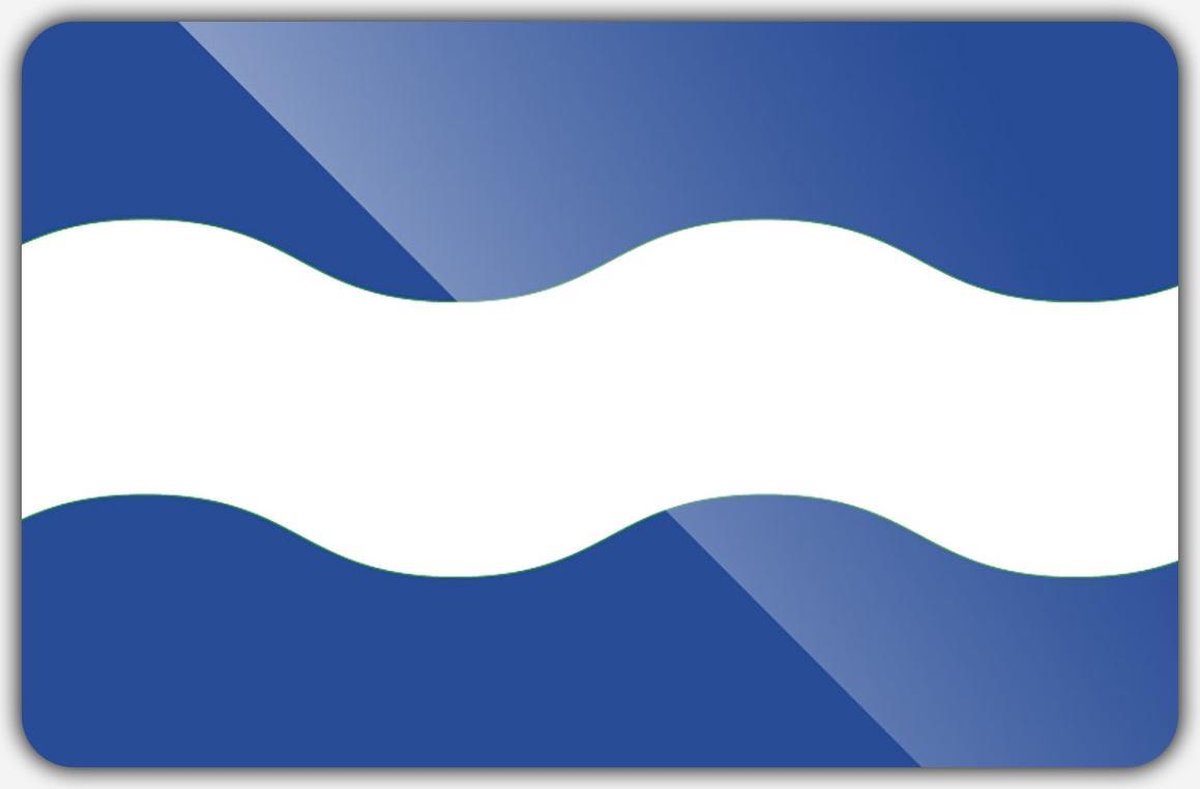 Vlag gemeente Maassluis - 150 x 225 cm - Polyester