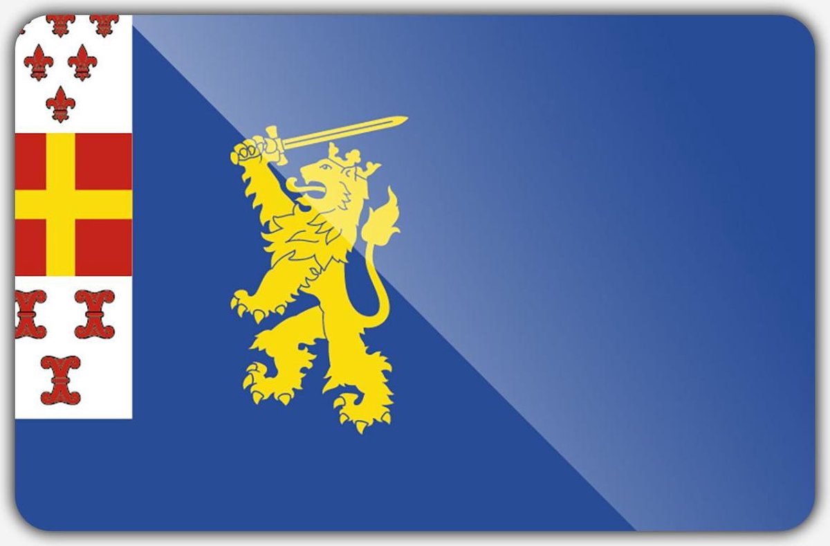 Vlag gemeente Nijkerk - 100 x 150 cm - Polyester