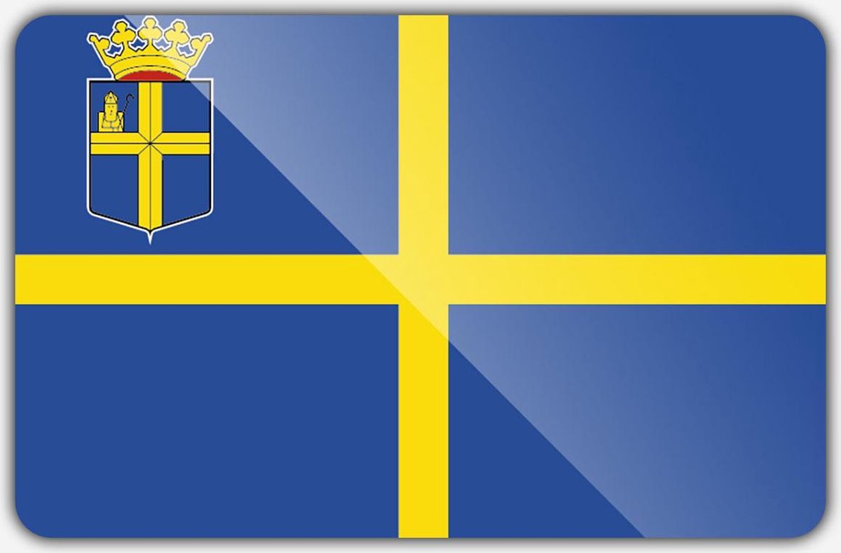 Vlag gemeente Oldenzaal - 100 x 150 cm - Polyester