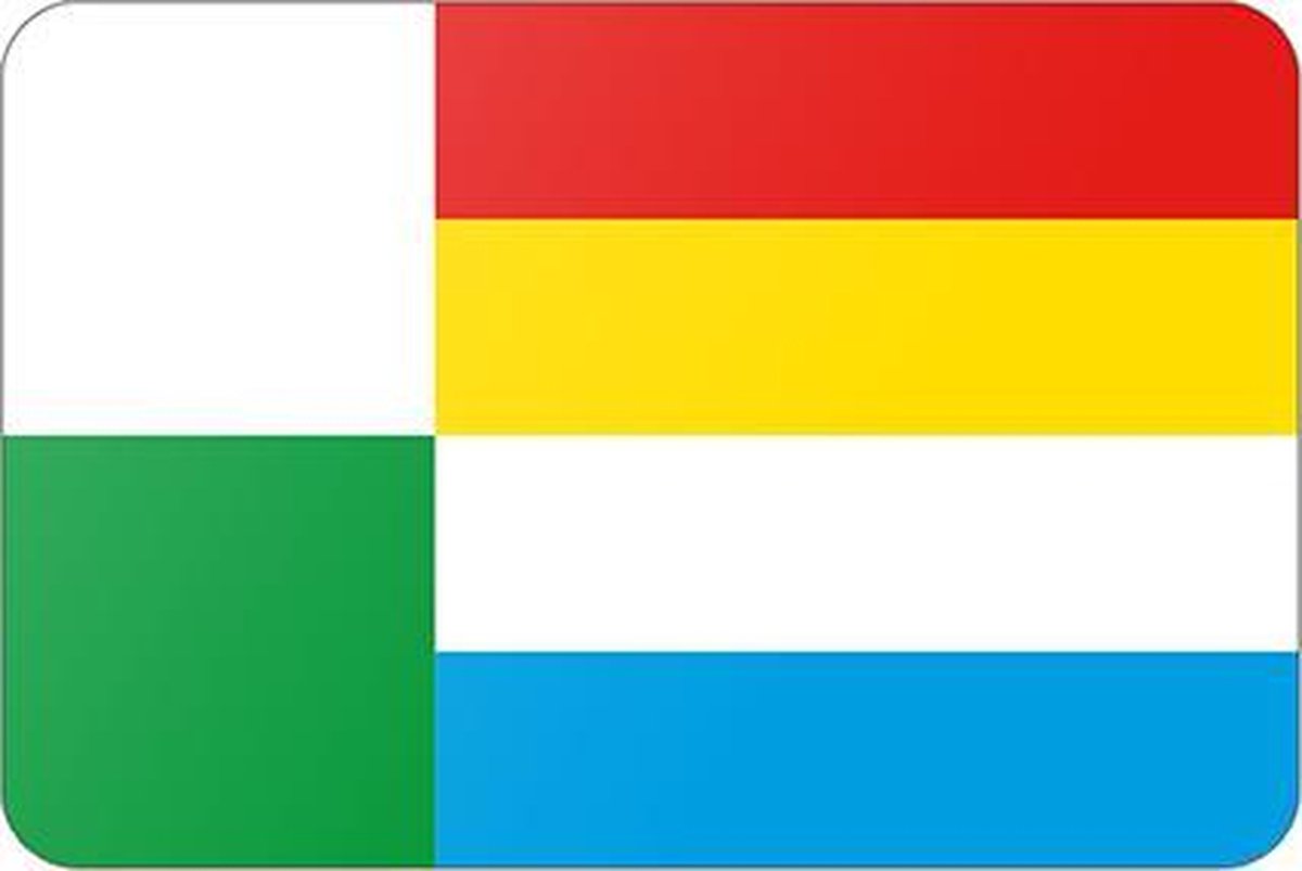 Vlag gemeente Oss - 100 x 150 cm - Polyester