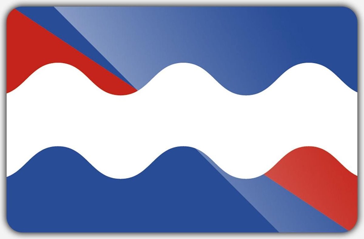 Vlag gemeente Roerdalen - 200 x 300 cm - Polyester